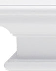 32" Classic White Floating Wall Shelf