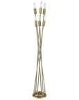 60" Six Light Torchiere Floor Lamp