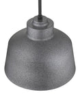 Barnes 1-Light Gray Convertible Pendant