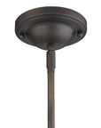 Antique Bronze Teardrop Shape Pendant Light