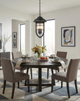 Dylan 3-Light Oil-Rubbed Bronze Hanging Lantern