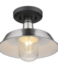 Silver Shallow Plate Adjustable Pendant Light