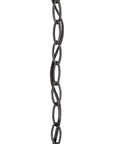 Black Lantern Seeded Metal Dimmable Chandelier With Clear Shades