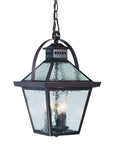 Bay Street 3-Light Architectural Bronze Hanging Light