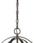 Brown Crystal Dimmable Ceiling Light With Brown Shades