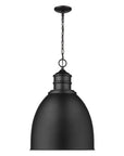 Black Metal Dimmable Ceiling Light With Black Shades