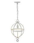 Callie 1-Light Country White Pendant