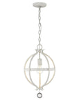 Callie 1-Light Country White Pendant
