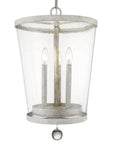 Callie 3-Light Country White Foyer Pendant