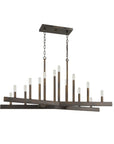 Fallon 14-Light Oil-Rubbed Bronze Island Pendant