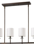 Brown Crystal Four Light Dimmable Ceiling Light