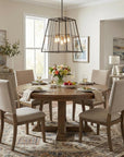 Bronze Metal Five Light Dimmable Ceiling Light
