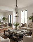 Bronze Iron Dimmable Ceiling Light