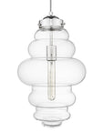 Ballina 1-Light Polished Nickel Mini-Pendant