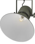 Black Metal One Light Cone Hanging Pendant Light