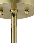 Basetti 1-Light Gold Pendant