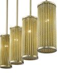Basetti 4-Light Gold Pendant