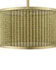 Basetti 4-Light Gold Convertible Pendant