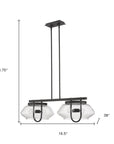 Garner 4-Light Oil-Rubbed Bronze Island Pendant