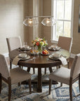 Garner 4-Light Satin Nickel Island Pendant