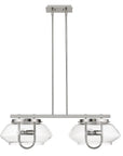 Garner 4-Light Satin Nickel Island Pendant