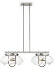 Garner 4-Light Satin Nickel Island Pendant
