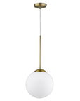 Solea 1-Light Antique Brass Pendant