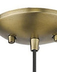 Dull Gold Mini Pendant Hanging Light