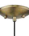 Dull Gold Mini Pendant Hanging Light