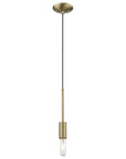 Dull Gold Mini Pendant Hanging Light