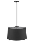 Lamia 3-Light Matte Black Mini Pendant