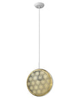 Tholos 1-Light White Pendant