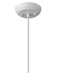Tholos 1-Light White Pendant