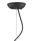 Tholos 4-Light Matte Black Pendant