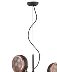 Tholos 4-Light Matte Black Pendant