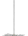 White Metal Dimmable Ceiling Light With White Shades