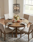 Black Metal Three Light Caged Pendant Light