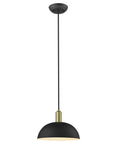 Ingo 1-Light Matte Black Pendant