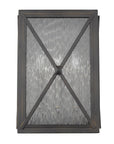 Black And Clear Three Light Transparent Dimmable Outdoor Hanging Lights With Black And Clear Shades
