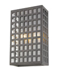 Black And Clear Two Light Seeded Dimmable Outdoor Hanging Lights With Black And Clear Shades