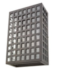 Black And Clear Two Light Seeded Dimmable Outdoor Hanging Lights With Black And Clear Shades