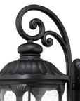 Laurens 3-Light Matte Black Wall Light