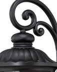 Laurens 3-Light Matte Black Wall Light