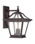 XL Antique Bronze Birdhouse Shape Outdoor Wall Light
