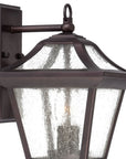 XL Antique Bronze Birdhouse Shape Outdoor Wall Light