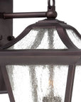 XL Antique Bronze Birdhouse Shape Outdoor Wall Light