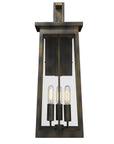 Alden 3-Light Oil-Rubbed Bronze Wall Light