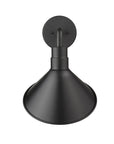 Black Dimmable Outdoor Hanging Light With Black Shades