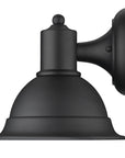 Matte Black Aluminum Wall Sconce