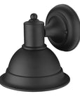 Matte Black Aluminum Wall Sconce